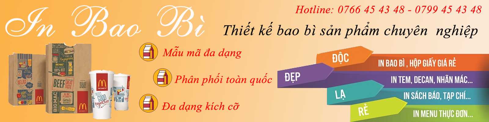 In bao bì Ninh Thuận
