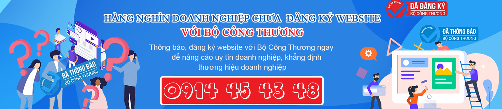Đăng ký Website Bộ công thương Hà Nội