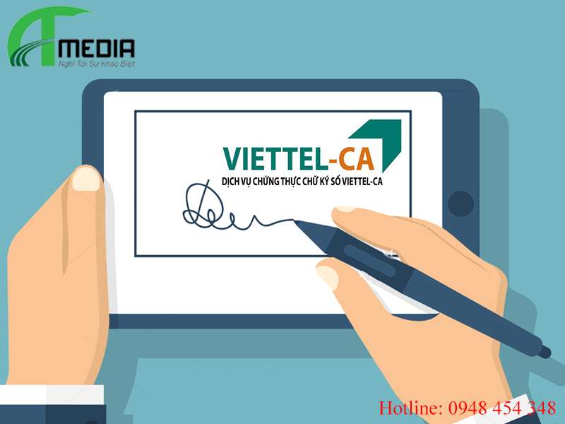 Dịch vụ chữ ký số Viettel tại Vĩnh Phúc